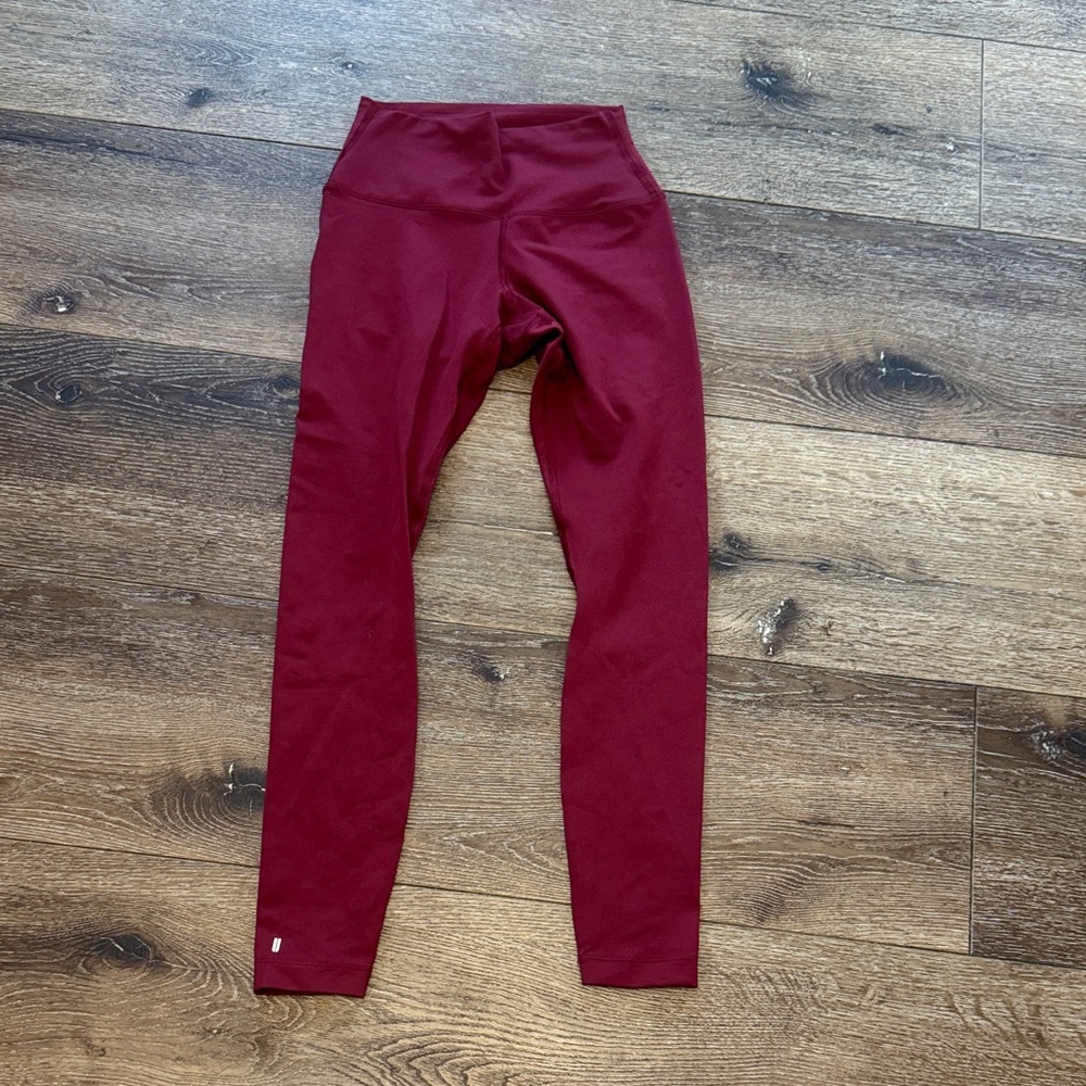 Nobull burgundy leggings XS‎